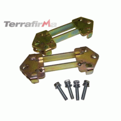 VERHOGINGS HULPSTUKKEN STOOTBLOKKEN VOOR EN ACHTER (SET VAN 2 STUKS) DEFENDER / DISCOVERY 1 / RANGE ROVER CLASSIC